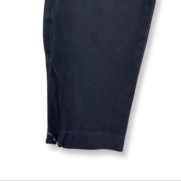 Spanx Black Denim Ankle Pants Sz Small Petite - Picture 4 of 8